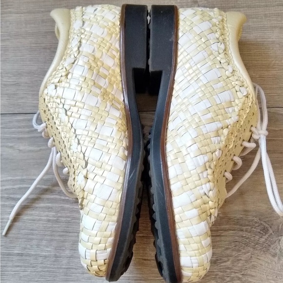 AEROGREEN UNISEX/Women’s Golf Shoes Size 10 Hand Woven Leather, made in ITALY - Picture 6 of 12